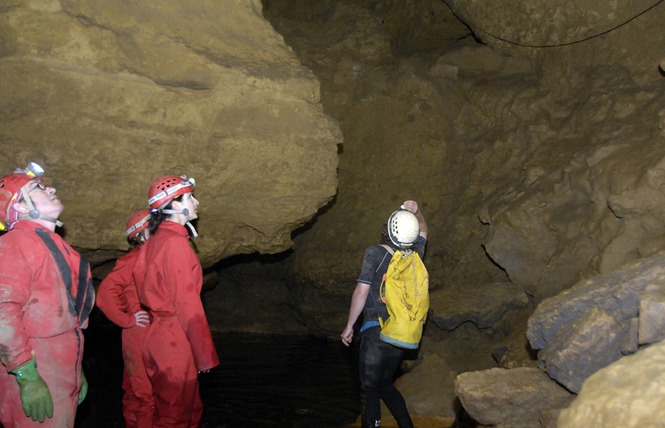 Underground River at St Christophe sur Roc